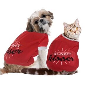 NWT ‘Sloppy Kisser’ T-Shirt for Dogs SZ SM